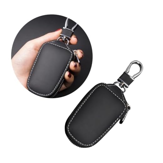 ERINGOGO Acessórios Para Carro Capa De Couro Para Chave De Carro Bolsa Para Chave De Carro Porta-Chaves De Couro Bolsa De Carro Homens E Mulheres Capa Protetora Reequipamento