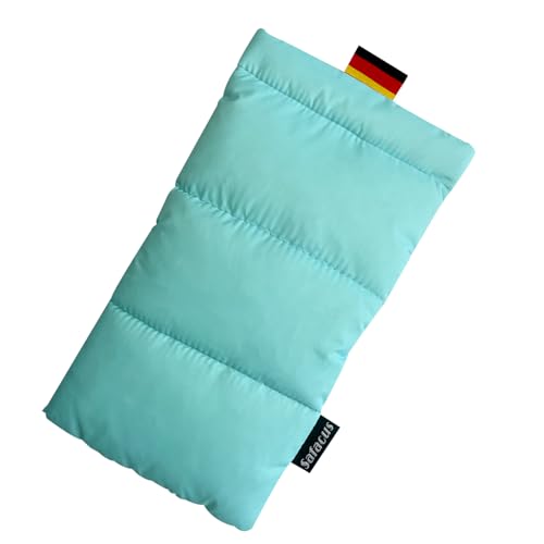 SAFACUS Thermo Handyhülle Tasche Universal Daunen Pouch Handysocke Weihnachten Geschenke für Smartphones Handy Winter Handyhülle für iPhone 14 13 12Plus X, Samsung Galaxy (Baby Blue) SAFACUS Thermo Handyhülle Tasche Universal Daunen Pouch Handysocke Weihnachten Geschenke für Smartphones Handy Winter Handyhülle für iPhone 14 13 12Plus X, Samsung Galaxy (Baby Blue)