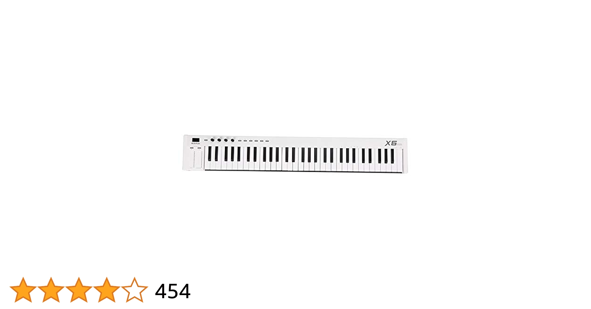 Amazon | MiDiPLUS MIDIキーボードコントローラー X6 mini 61鍵