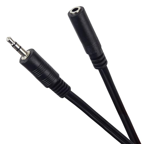 Cable jack estéreo 3.5 mm M/F 10 m miniatura 3