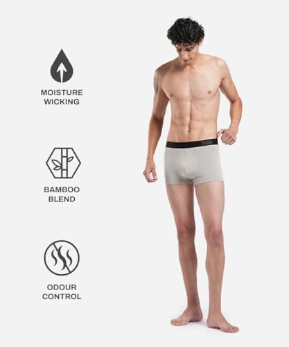 Image of TEGO Daily 247 Boxer Brief for Men - Bamboo Modal Underwear for All-Day Comfort, Breathable & Moisture-Wicking