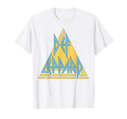 Def Leppard - Pastel Logo T-Shirt