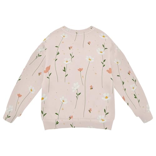 JUNZAN Cartoon Callistephus Blush Kids Boys Sweatshirts Hoodies Fleece Boys Sweat Shirt Athletic 4T2