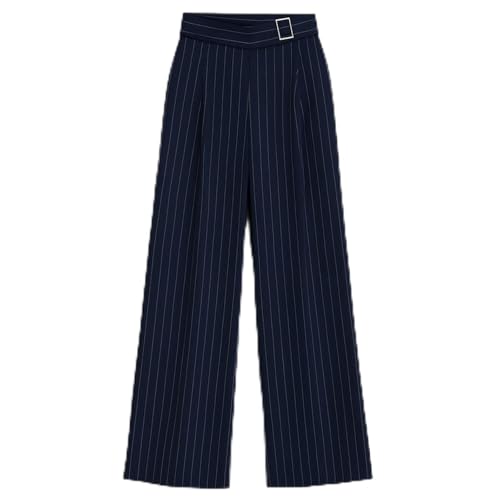 I Saw It First Womens Wide Leg Trouser Navy 12