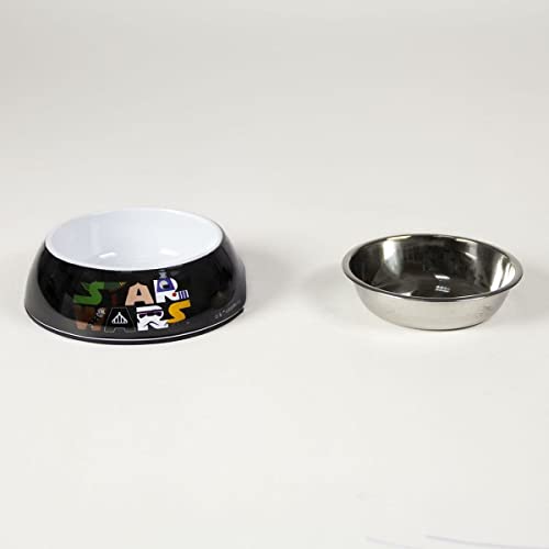 CERDÁ LIFE'S LITTLE MOMENTS - for Fan Pets Star Wars Katzen- und Hundenapf - Offizielle Star Wars Lizenz, S Mehrfarbig