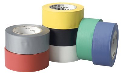 Industrial Vinyl Duct Tape 3903Black 2 in. X50 Yds