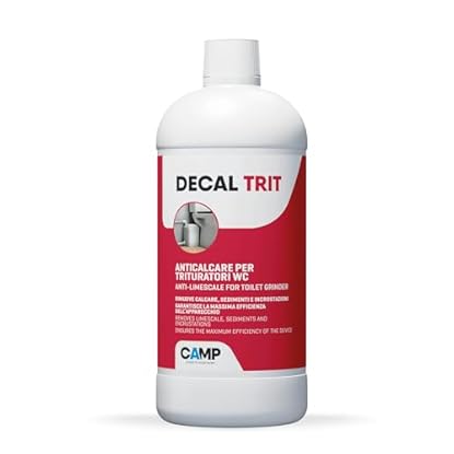 Foto di Camp Decal Trit, Disincrostante Anticalcare Professionale Specifico per Trituratori WC e Scarichi, 1 L