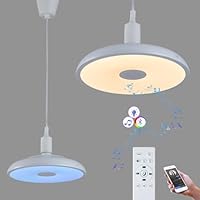 シーリング＆ペンダントライトセット＆Bluetoothスピーカーライト Amazon.co.jp : LED ペンダントライト YZ 4-6畳 22W 内蔵のBluetooth