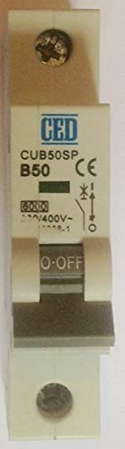 CED Axiom CUB50SP 50 Amp MCB Type B