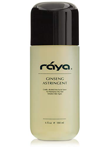 RAYA Ginseng Astringent with AHA 6 oz (G-205) | Gentle Glycolic Facial Toner