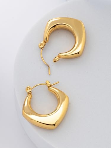 Image of Scintillare by Sukkhi Excellent Stainless Steel Round Hoop Earring Jewellery for Women & Girls|Anti Tarnish Jewellery|Gifts for Wife Girlfriend Mother Sister
