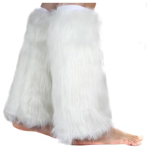 Guêtres femme KGDUYC en fourrure blanche Cover