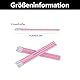 100 Stück Lippenpinsel Für Lippenstift, Lippenpinsel Einweg, Make up Lippenstift Pinsel Für Perfekt Lippen Makeup (Rosa)