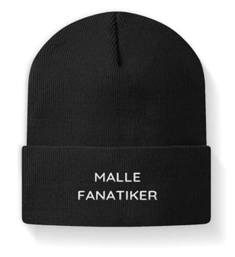 Casquette snapback Malle Fanatiker noire inscription blanche Mallorca