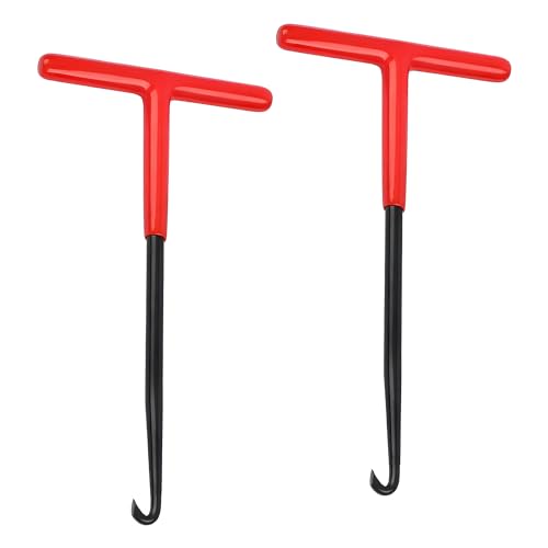 NIYATA 2 Stück Federhaken, Federhaken Werkzeug, Edelstahl, Federhaken Klein, Federhaken Hazet, Auspuff Federhaken für Motorrad Moped Fahrrad