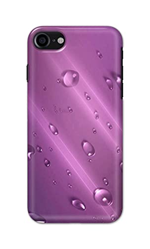 Image of PRINTFIDAA Water Bubbles in Lilac Background Printed Designer Hard Back Case Cover for Apple iPhone 7 (4.7 inch) / iPhone 8 (4.7 inch) / iPhone SE 2020, A1778, A1660 -(RP) MVN1005
