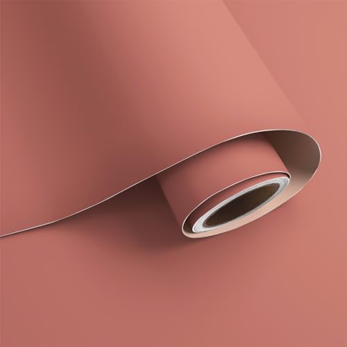 Papier peint autocollant en vinyle VaryPaper, revêtement rose imperméable - 2