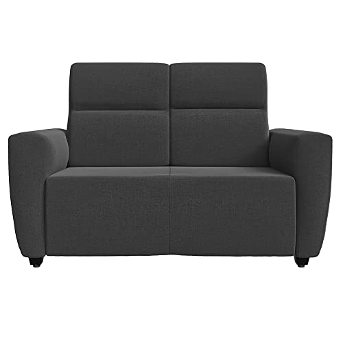 Image of Wakefit Sofa Set | 3 Year Warranty | Sofa 6 Seater, 6 Seater Sofa for Living Room, Wooden Sofa Set, Sofa Set 3+2+1 Seater - Belize(Malphino : Smoke Grey)