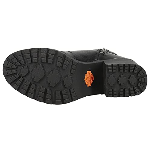 Image of Harley-Davidson Women's Marinda 5-Inch Black Motorcycle Boots, D84760