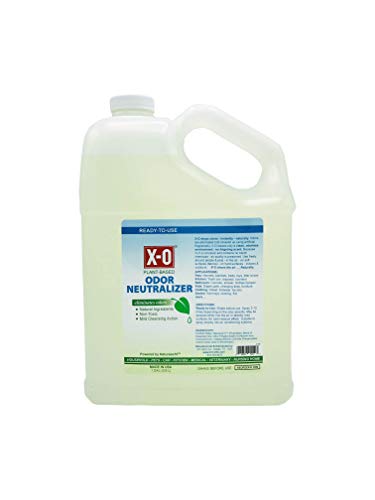 XO Odor Neutralizer Ready to Use (32oz, 1gallon, 5gallons) - All-Natural Odor Neutralizer Deodorizer, 1-Gallon, Clear