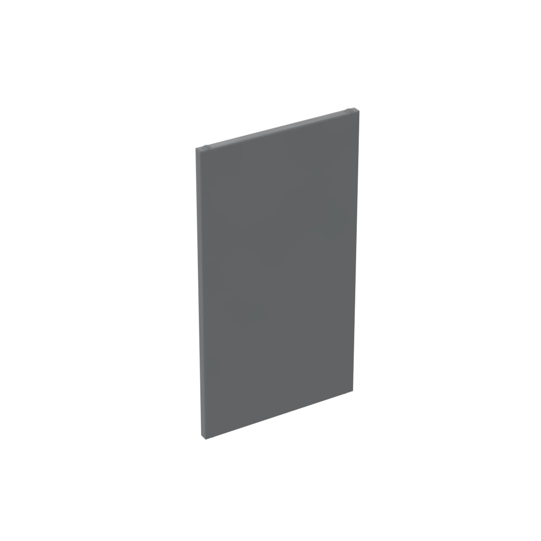 Gobricks 60803 Door Glass for Window 1x4x6 50 Pieces GDS-877 Compatible with Lego Building Blocks Color:Dark Bluish Gray 199