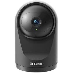 Cámara De Seguridad Solar 360 Ip Wifi Full Hd D-Link DCS-6500LH indoor Cámara WiFi seguridad hogar, Full HD, Lente motorizada visión 360°, visión nocturna, gestión remota desde app mydlink, grabación en nube, WPA3, Alexa, Sólo movimiento, negra,