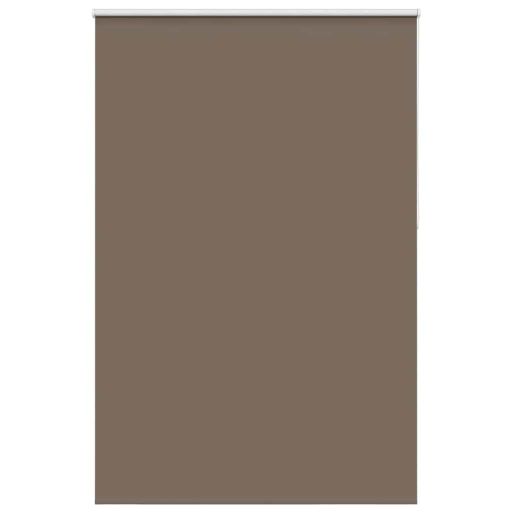Roleta zaciemniająca do kawy 150 x 230 cm | 100% poliester, łatwy do czyszczenia, montaż na ścianie lub oknie, bezpieczeństwo dzieci