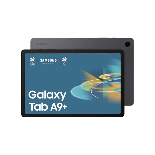 Samsung Galaxy Tab A9+, Display 11.0' TFT LCD PLS, Wi-Fi, RAM 8GB, 128GB, 7.040 mAh, Qualcomm SM6375, Android 13, Gray, [Versione italiana] 2023