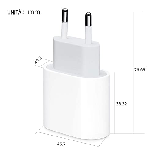 Caricatore Rapido USB C, Caricatore Rapido PD Fast...