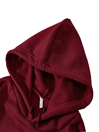 Image of TOPLOT Women's Wool Blend Solid Hoodie with Hooded Neck & Full Sleeve (Hoodie-5047)
