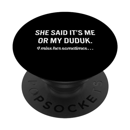 Funny Duduk Cita Instrumento Música PopSockets PopGrip Intercambiable