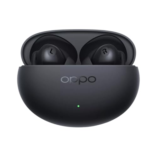 Image of OPPO Enco Buds3 Pro+ True Wireless in-Ear Earbuds, 12.4mm Titanium Driver,32dB ANC & Transparency Mode, 43H Total Playtime, 47ms Low Latency, Bluetooth5.4, IP55, (Midnight Black)