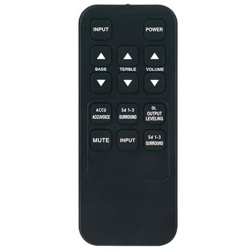 Mando a distancia de repuesto para ZVOX Audio SoundBase 220, 320 y 420