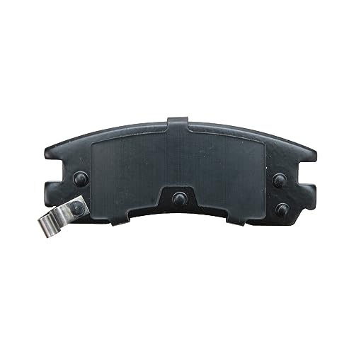 Image of Detroit Axle - Rear Brake Pads for Buick Regal LeSabre Park Avenue Riviera Cadillac DeVille Seville Chevy Lumina Monte Carlo Aurora Regency Pontiac Grand Am Saturn SC Brake Pads w /Hardware Replacement