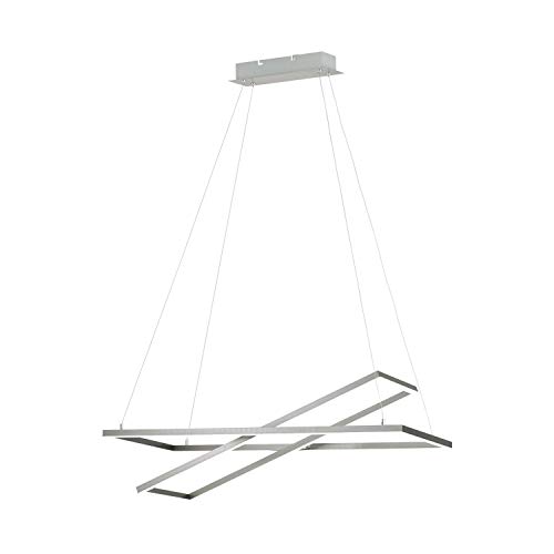 Preisvergleich Produktbild EGLO TAMASERA Hängeleuchte, Stahl, 35 W, Länge 80 cm, nickel-matt