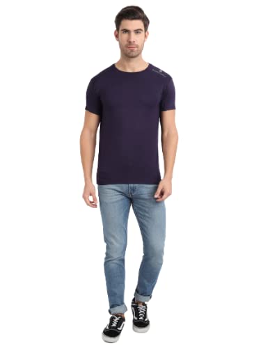 Organic Bamboo Fabric Men's Round Neck T-Shirt | Anti-Bacterial and Anti-Viral T-Shirts-picture-51