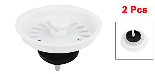uxcell 2 Pcs Tapones Colador para Fregadero 8 cm miniatura 2