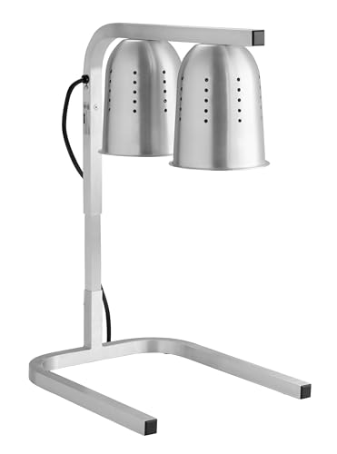 Kratos Commercial Bulb Warmer, Two Bulb Heat Lamp for Food,