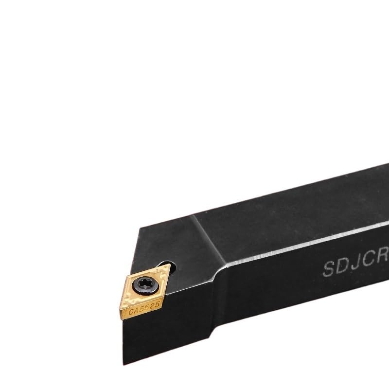 1pc SDJCR1212 SDJCR1616 SDJCR2020 SDJCR2525 SDJCR3232 External Turning Tool SDJCR SDJCL Lathe Bar Turning Holder CNC Cutter Bar(SDJCL2020K11)