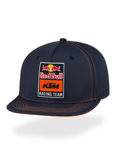 Red Bull KTM Carve Casquette plate, Bleu marine/orange, taille unique