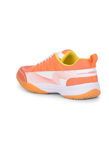 Image of Liberty Freedom GRIPPER-01 Sports Lacing Non Marking Badmintion & Paddle /Pickle Ball Shoes for Men with Rubber Sole, Lightweight & Comfortable | Suitable for Table Tennis, Squash and All Indoor Court