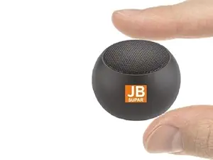 JB Supar Bass M3 Colorful Wireless Bluetooth Speakers Mini Electroplating Round Steel Speaker (Random Color)