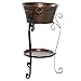 Deco 79 Metal Scroll Ice Bucket, 20