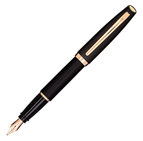 La penna stilografica, con un diametro di 12,4 mm e una lunghezza di 120 mm, ha dimensioni ottimali ed è perfetta da tenere in mano con un peso di 16 grammi.