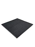 4 x Fallschutzmatten Schwarz 50x50x4cm Fallschutzplatten Bodenschutzmatten Workout Indoor Outdoor Garten Spielplatz Kinder Schaukel Rutsche Bodenmatte Fitnessraum