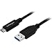 Produktbild StarTech.com USB auf USB-C Kabel - St/St - 1m - USB 3.0 - USB A zu USB-C - USB Kabel Stecker zu Stecker - USB C zu USB