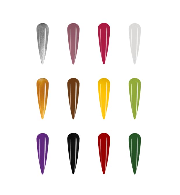 Kit de Pintura en Gel para Uñas TONES 12 Colores 5 mL miniatura 2