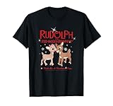 Rudolph and Clarice It's A Handsome Nose Retro Christmas Camiseta