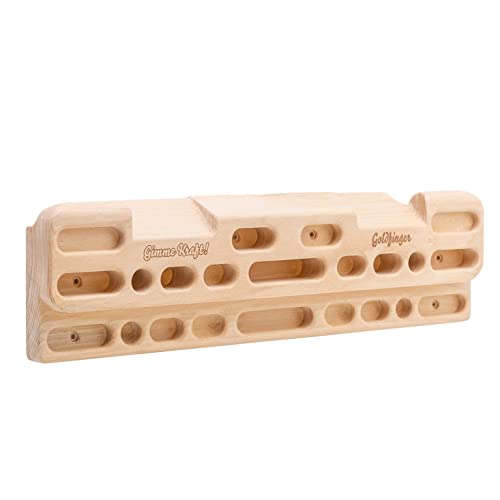 Gimme Kraft! Hangboard Goldfinger Trainingsboard Fingerboard Griffboard...