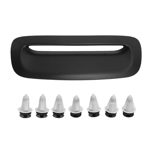 Brilluxa Toma de Aire para Capó Negro, Cubierta de Ventilación Compatible con Mini Cooper S R56 R55 R57 2007-2014, Accesorio de Estilo Automotriz
